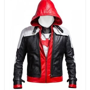 Laverapelle Batman Arkham Knight Red  Hood Jason Todd Leather Jacket